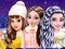 Cluiche Princesses Go Ice Skating ar líne
