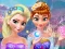 Cluiche Anna & Elsa Makeover ar líne