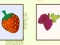 Cluiche Fruits Memory ar líne