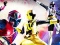 Cluiche Power Rangers Match Attack ar líne