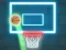 Cluiche Swipe Basketball Neon ar líne