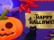 Cluiche Happy Halloween Princess Card Designer ar líne