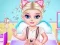 Cluiche Naughty Baby Elsa's Weekend ar líne