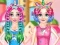 Cluiche Princesses Rainbow Unicorn Hair Salon ar líne