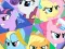 Cluiche Pony Round Puzzle ar líne