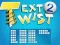 Cluiche Text Twist 2 ar líne