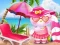 Cluiche Hello Kitty Beach Fun ar líne