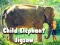 Cluiche Child Elephant Jigsaw ar líne