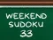 Cluiche Weekend Sudoku 33 ar líne