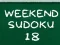 Cluiche Weekend Sudoku 18 ar líne