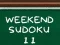 Cluiche Weekend Sudoku 11 ar líne