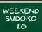 Cluiche Weekend Sudoku 10 ar líne