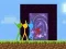 Cluiche Stickman Parkour Skyland ar líne
