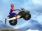 Cluiche Spiderman Snow Scooter ar líne