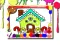 Cluiche House Coloring Book ar líne