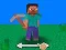 Cluiche Minecraft Rush ar líne