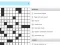 Cluiche LA Times Crossword ar líne