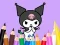 Cluiche Coloring Book: Kuromi Carries Bag ar líne