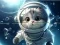 Cluiche Jigsaw Puzzle: Astronaut-Cat ar líne