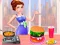 Cluiche Dede Burger Fun ar líne