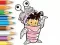 Cluiche Coloring Book: Monster Costume Girl ar líne