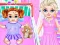 Cluiche Little Elsa Caring Day ar líne