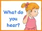Cluiche Kids Quiz: What Do You Hear? ar líne