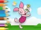 Cluiche Coloring Book: Piglet Holds Toy Windmill ar líne