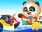 Cluiche Jigsaw Puzzle: Baby Panda Antarctic Tour ar líne
