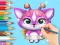 Cluiche Coloring Book: Cute Fluvsies ar líne