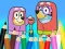 Cluiche Coloring Book: Bluey Flossing Grannies ar líne
