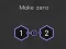 Cluiche Zero Out Puzzle ar líne