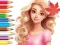 Cluiche Coloring Book: Barbie Autumn Tale ar líne