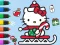 Cluiche Coloring Book: Hello Kitty Christmas ar líne