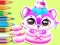 Cluiche Coloring Book: Baby Fluff's Birthday ar líne