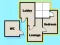 Cluiche Room Sort - Floor Plan ar líne