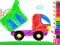 Cluiche Toddler Drawing: Tanker Truck ar líne