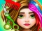 Cluiche Hair Salon & Dress Up Girl ar líne