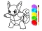 Cluiche Pokemon Coloring Book ar líne