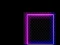 Cluiche Neon square Rush ar líne