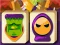 Cluiche Mahjong Halloween ar líne