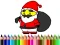 Cluiche Back To School: Santa Claus Coloring ar líne
