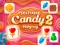 Cluiche Solitaire Mahjong Candy 2 ar líne