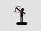 Cluiche Stickman archer ar líne