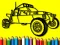 Cluiche Back To School: Rally Car Coloring Book ar líne