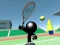 Cluiche Stickman Tennis 3D ar líne