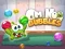 Cluiche Om Nom Bubbles ar líne