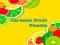 Cluiche Cartoon Fruit Puzzle ar líne
