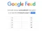 Cluiche Google Feud ar líne