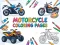 Cluiche Motorcycle Coloring Pages ar líne